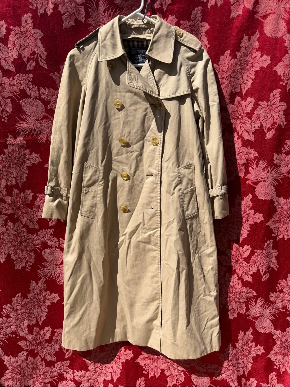 Burberrys trench coat